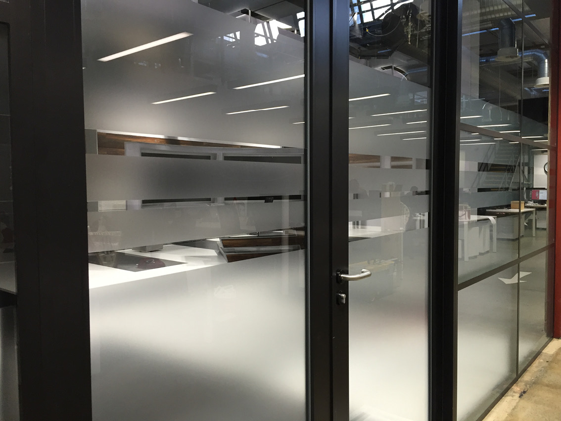 Glass manifestation graphics & window film Promote your brand